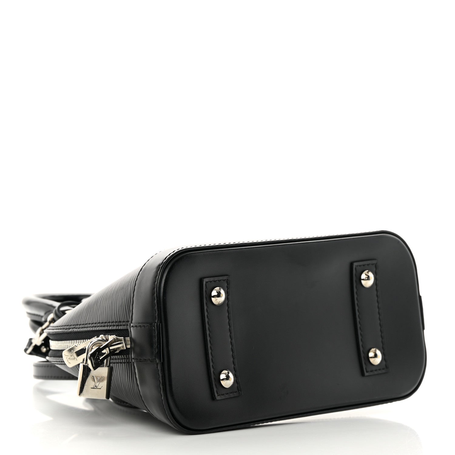 Louis Vuitton Epi Alma BB Black 4 of 16
