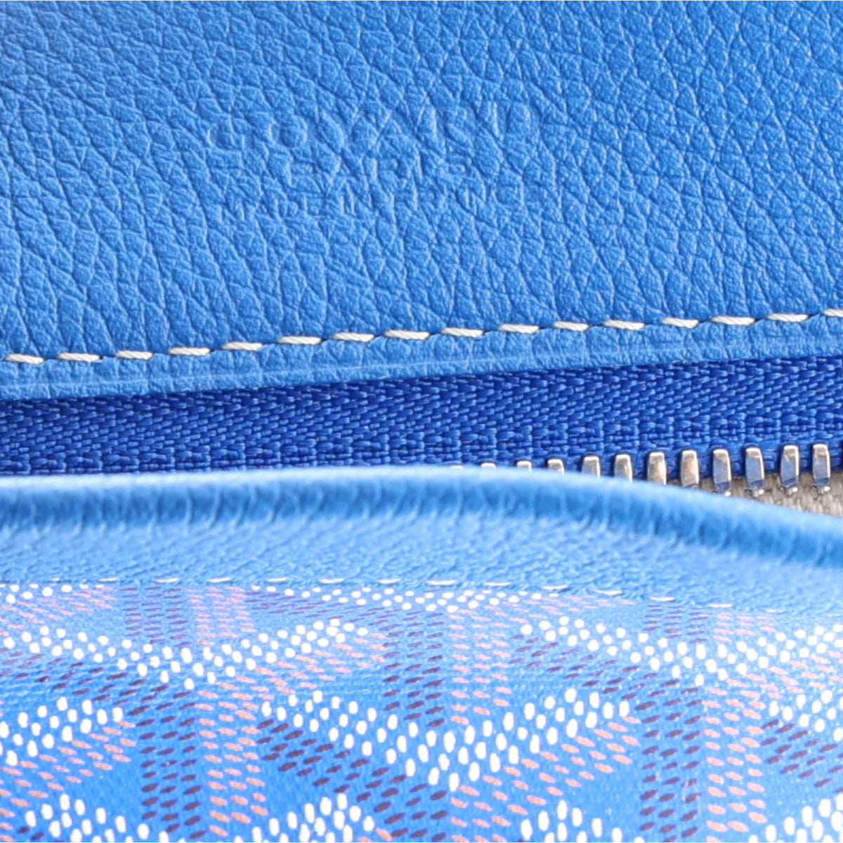 Goyard Goyardine Conti Pouch Sky Blue 6 of 9