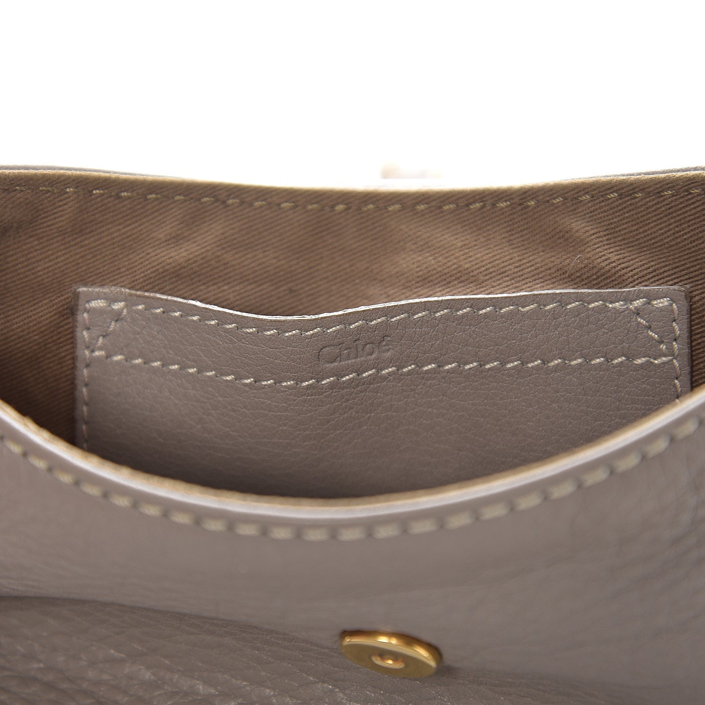Calfskin Marcie Pochette Crossbody Bag Cashmere Grey