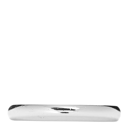 Tiffany Platinum Diamond Elsa Peretti Band Ring 45 3.25 3 of 6