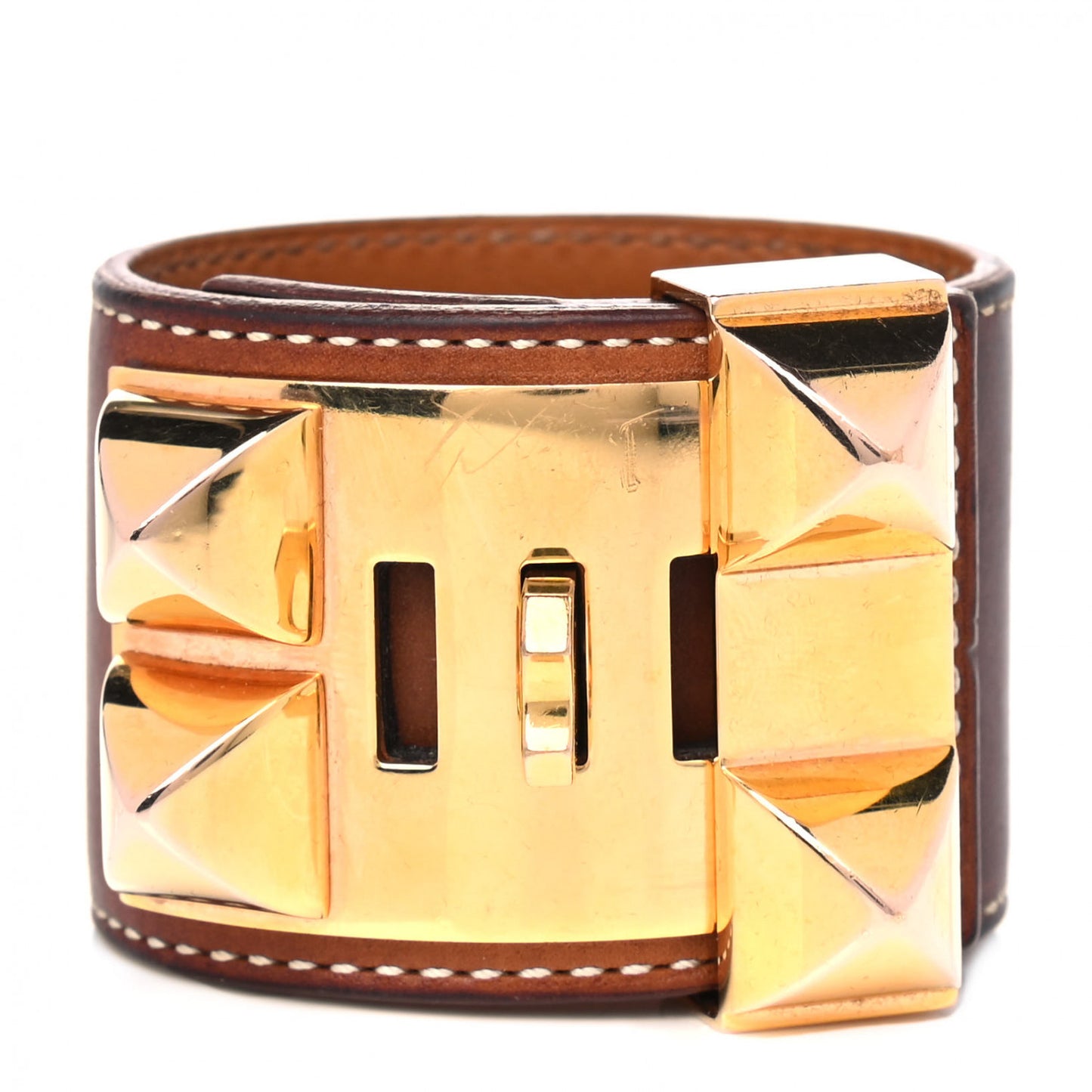 Barenia Collier de Chien CDC Bracelet XS Fauve
