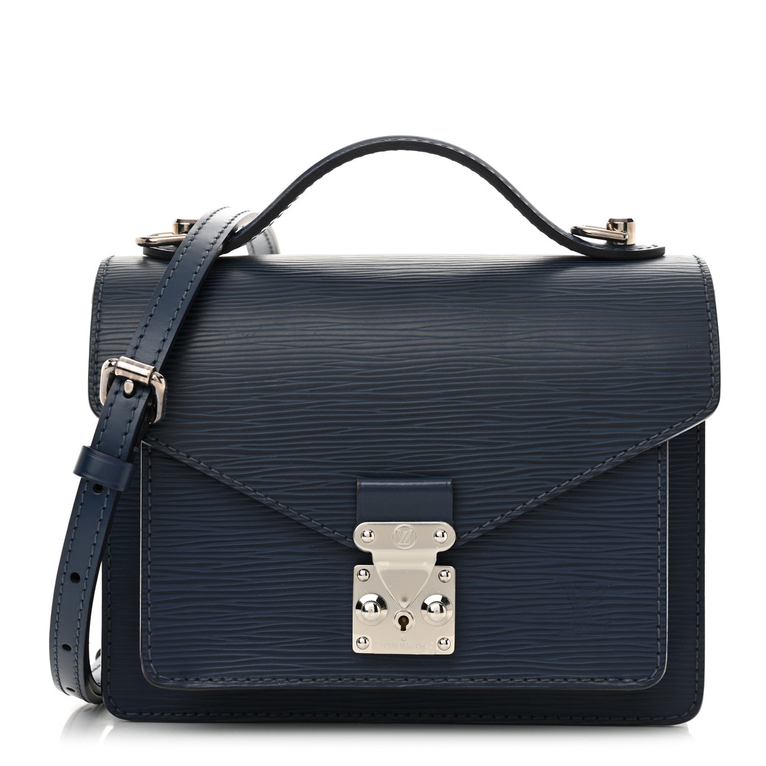 Louis Vuitton Epi Monceau BB Indigo 1 of 10