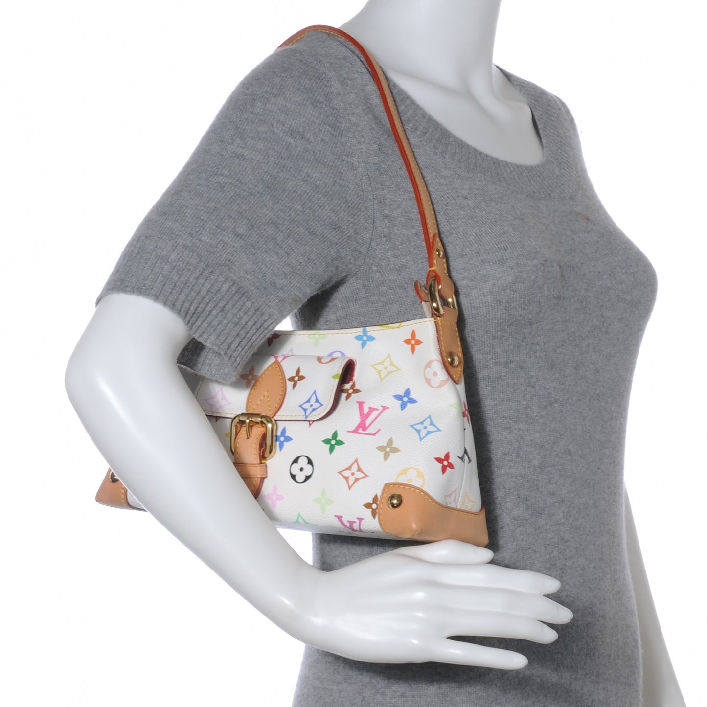 Monogram Multicolor Eliza White