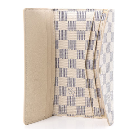 Louis Vuitton Damier Azur Josephine Wallet 5 of 10