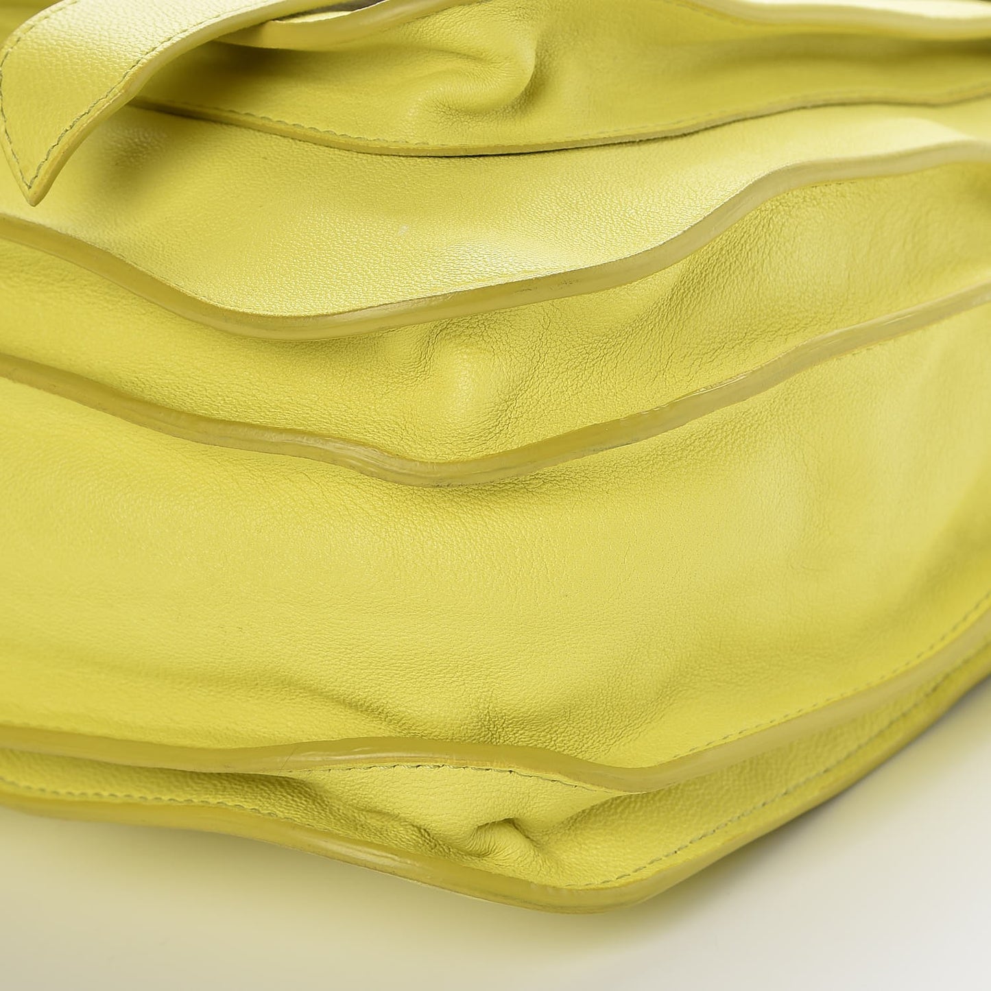 Lambskin PS1 Tote Citron