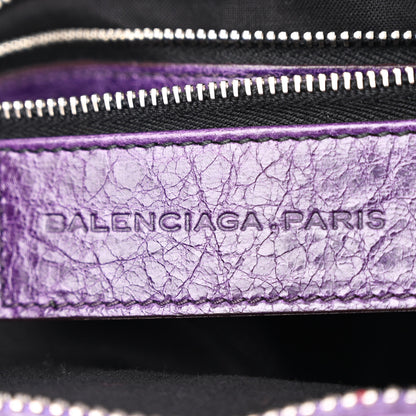 Balenciaga Agneau Giant 21 Silver Hardware City Raisin 6 of 12