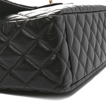 Chanel Caviar Quilted XXL Travel Flap Bag Black 9 of 11