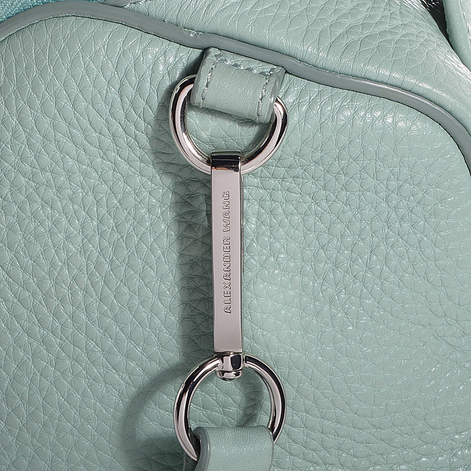 Alexander Wang Pebbled Calfskin Rockie Peppermint 8 of 8
