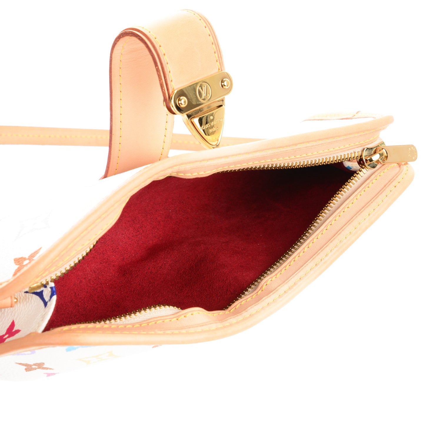 Monogram Multicolor Shirley White