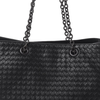Bottega Veneta Nappa Intrecciato Large Tote Black 6 of 8