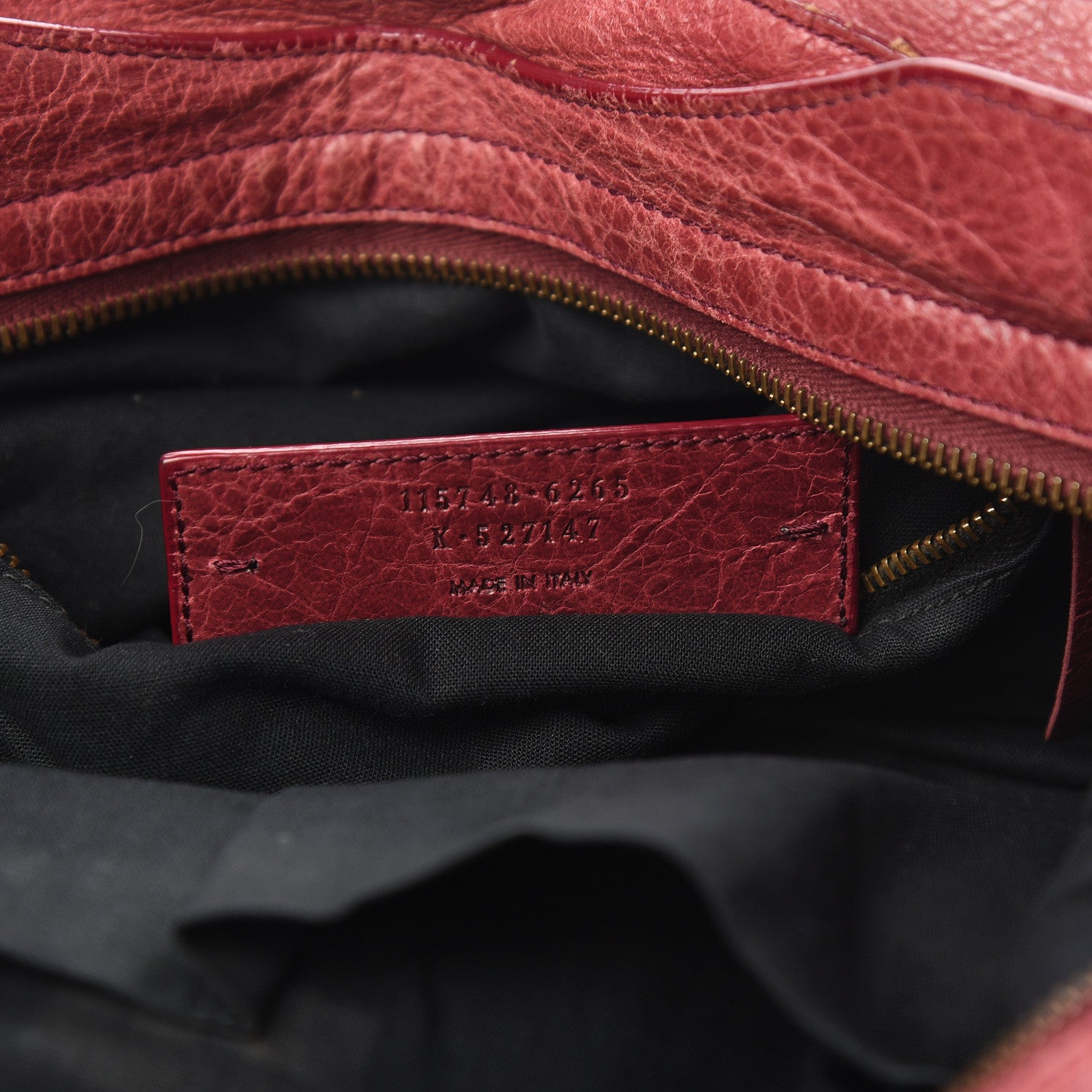 Balenciaga Agneau Classic Hardware City Cassis 6 of 11