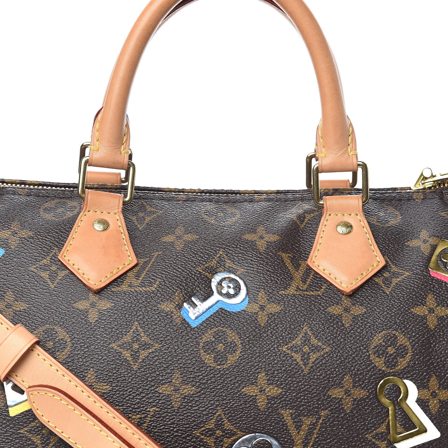 Monogram Love Lock Speedy Bandouliere 30