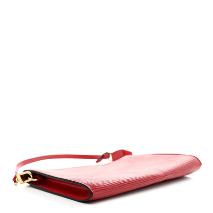 Louis Vuitton Epi Pochette Accessories 24 Castillan Red 4 of 11