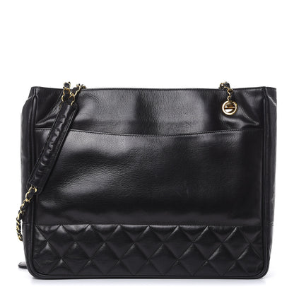 Chanel Lambskin Quilted Shoulder Bag Black 1 of 14
