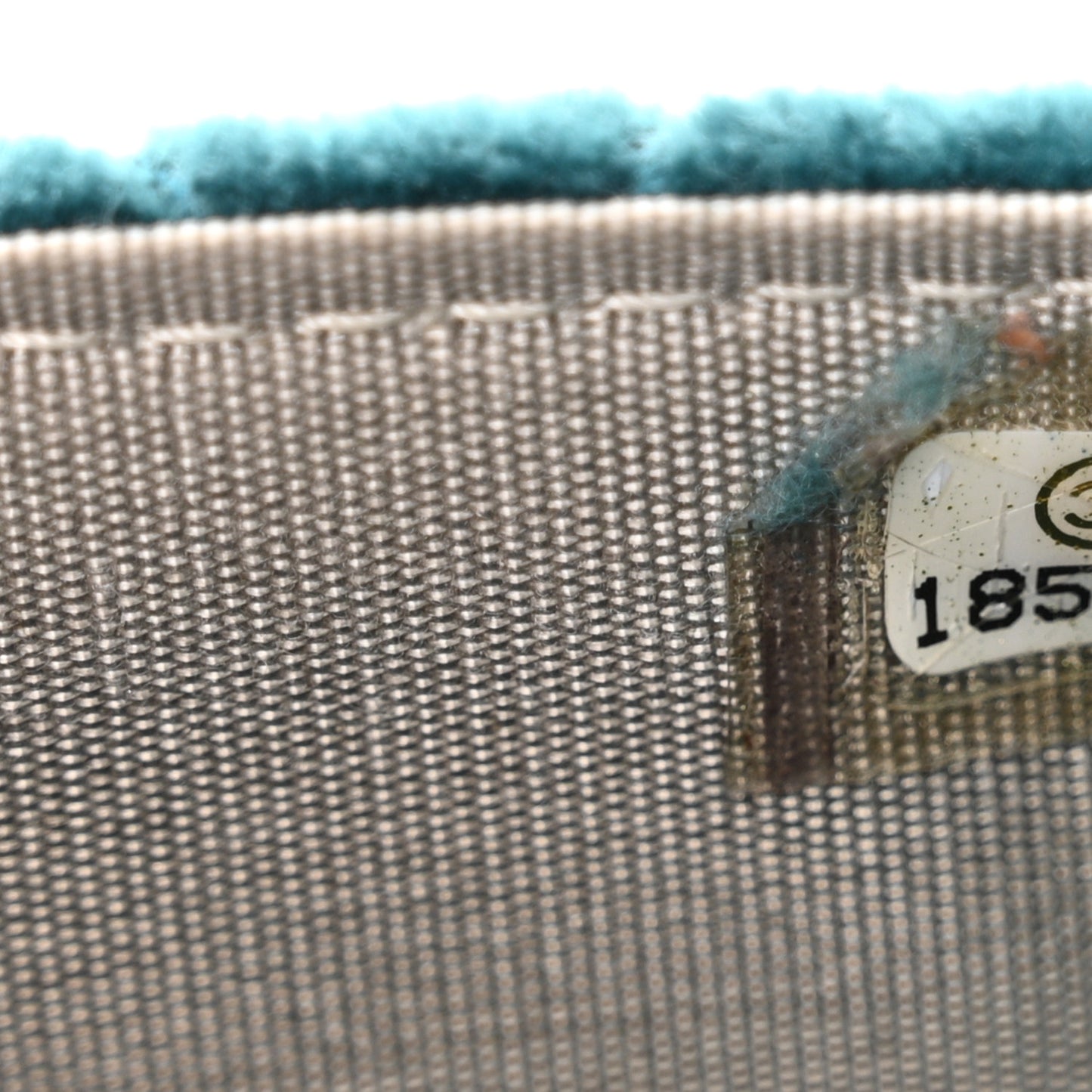 Velvet Quilted Boy Wallet On Chain WOC Teal