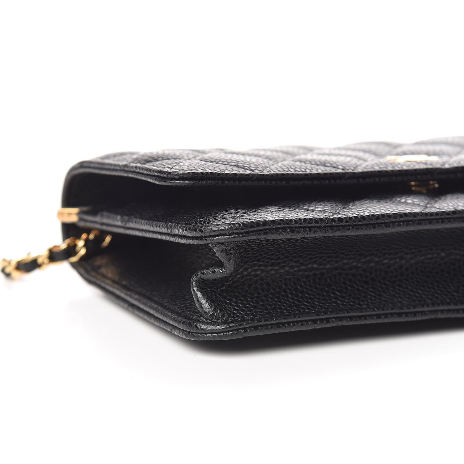 Chanel Caviar Quilted Wallet On Chain WOC Black 5 of 11