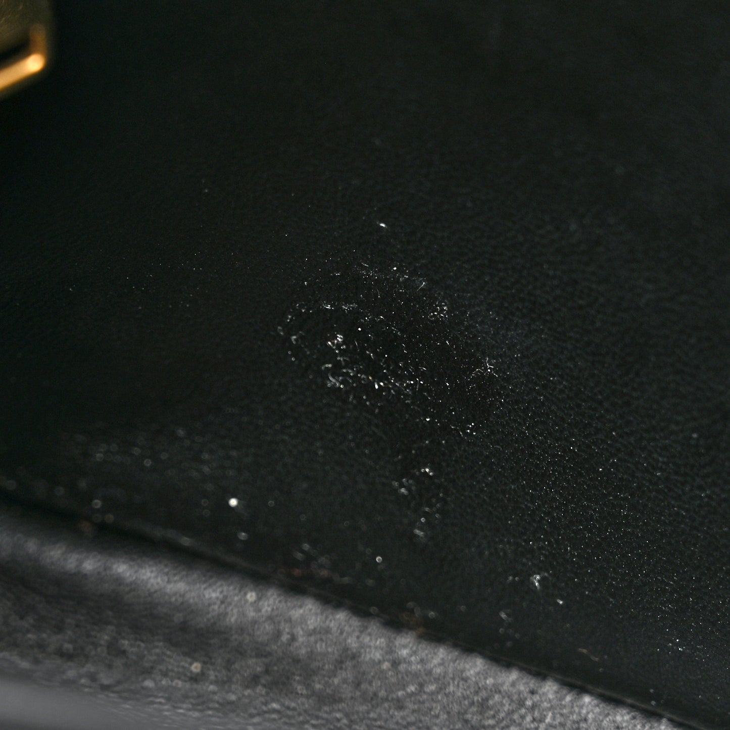 Shiny Calfskin Teen Triomphe Black