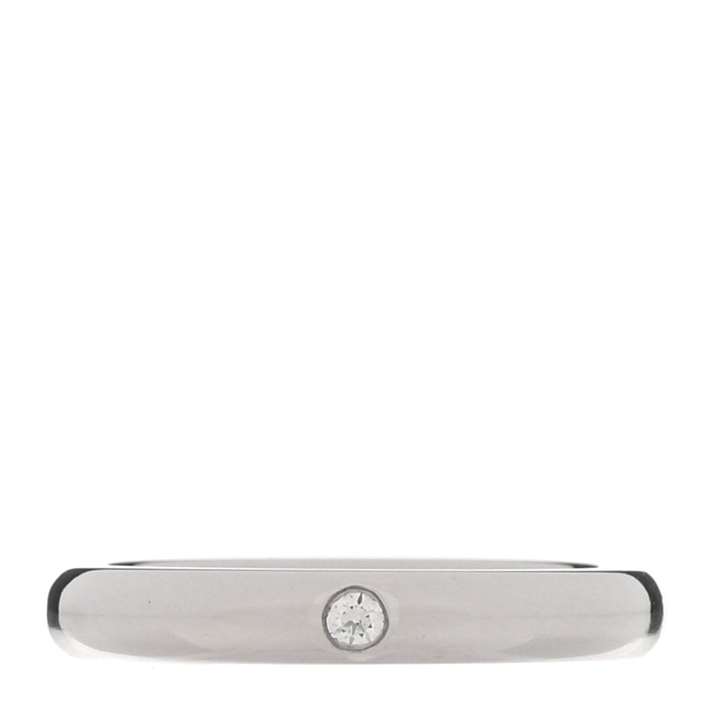 Platinum Diamond Elsa Peretti Band Ring 47 4