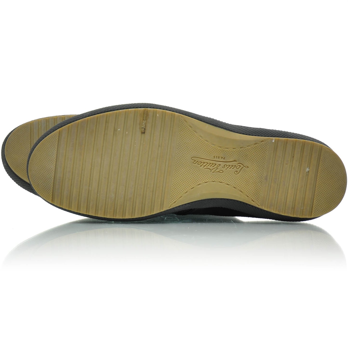 Suede Leather Sneakers 7 Black