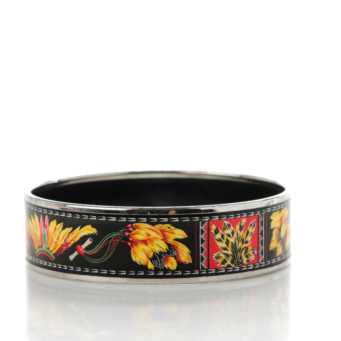 Enamel Printed Medium Brazil Bracelet 70
