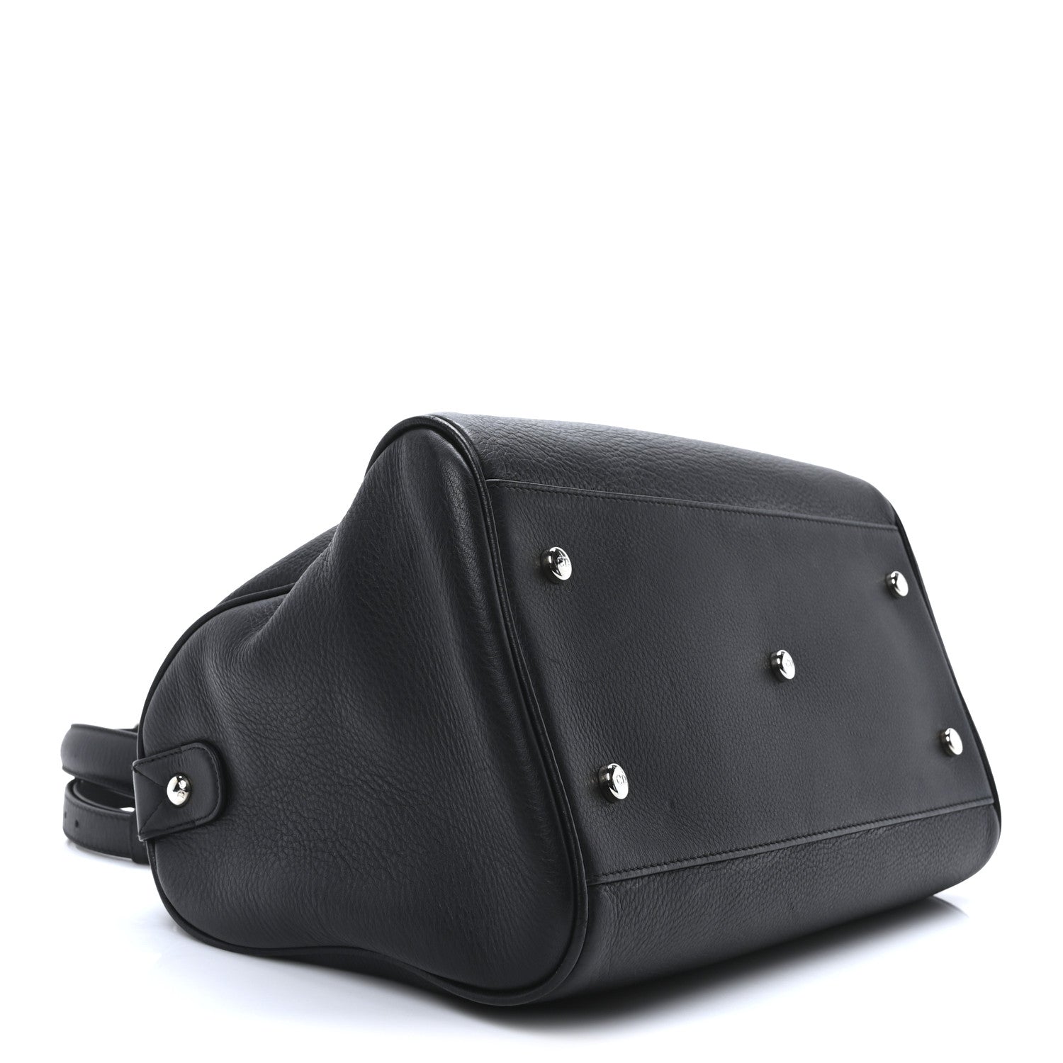 Christian Dior Smooth Deerskin Granville Polochon Black 4 of 10