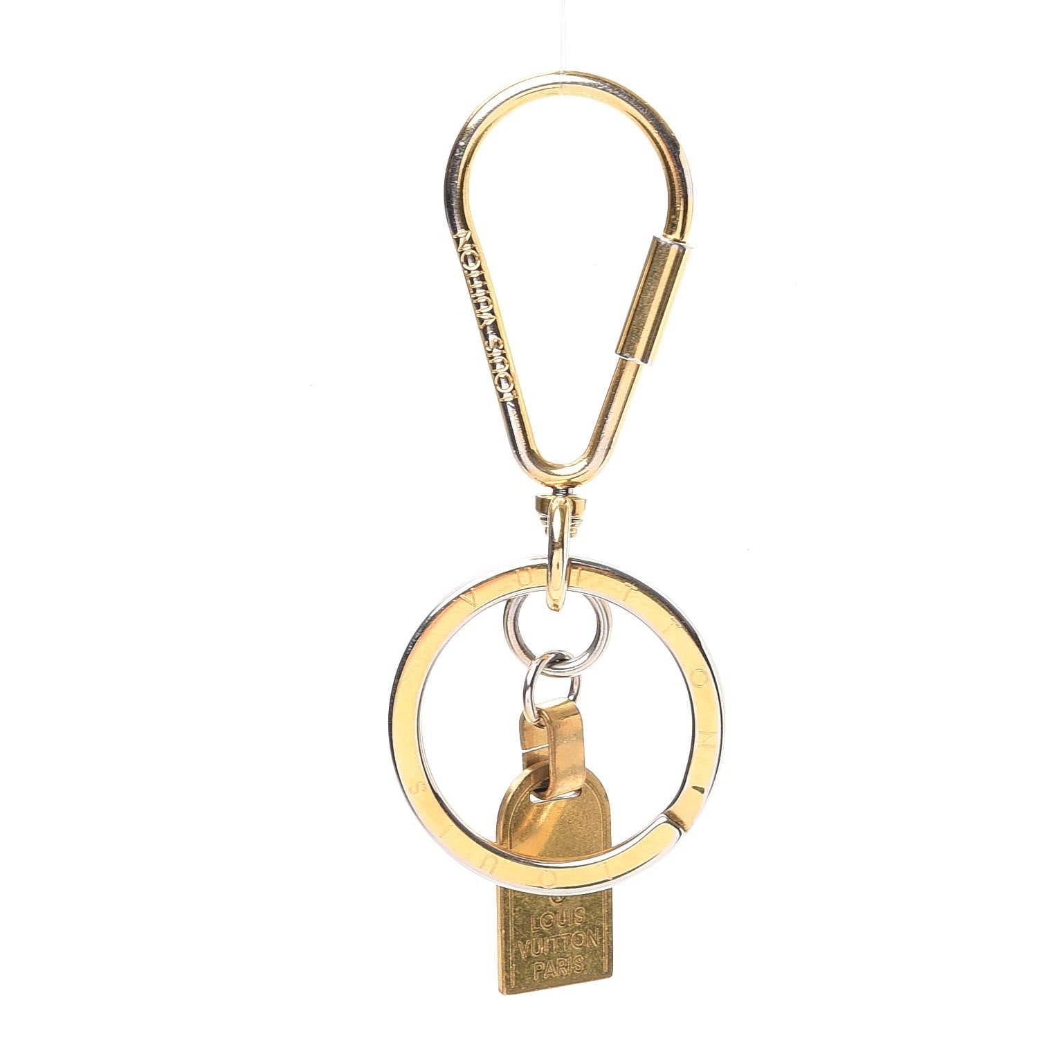 Louis Vuitton Mini Travel Key Holder Gold 1 of 5