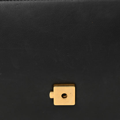 Gucci Moon Calfskin Web Medium Dionysus Bamboo Top Handle Bag Black 10 of 11