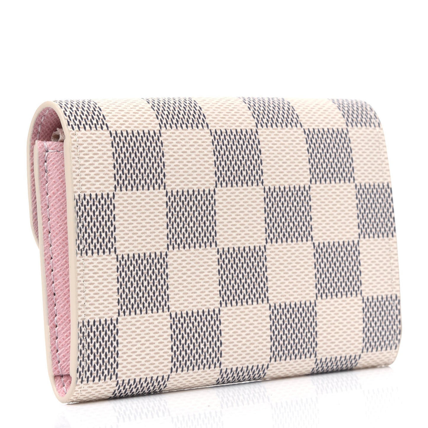 Damier Azur Rosalie Coin Purse Rose Ballerine