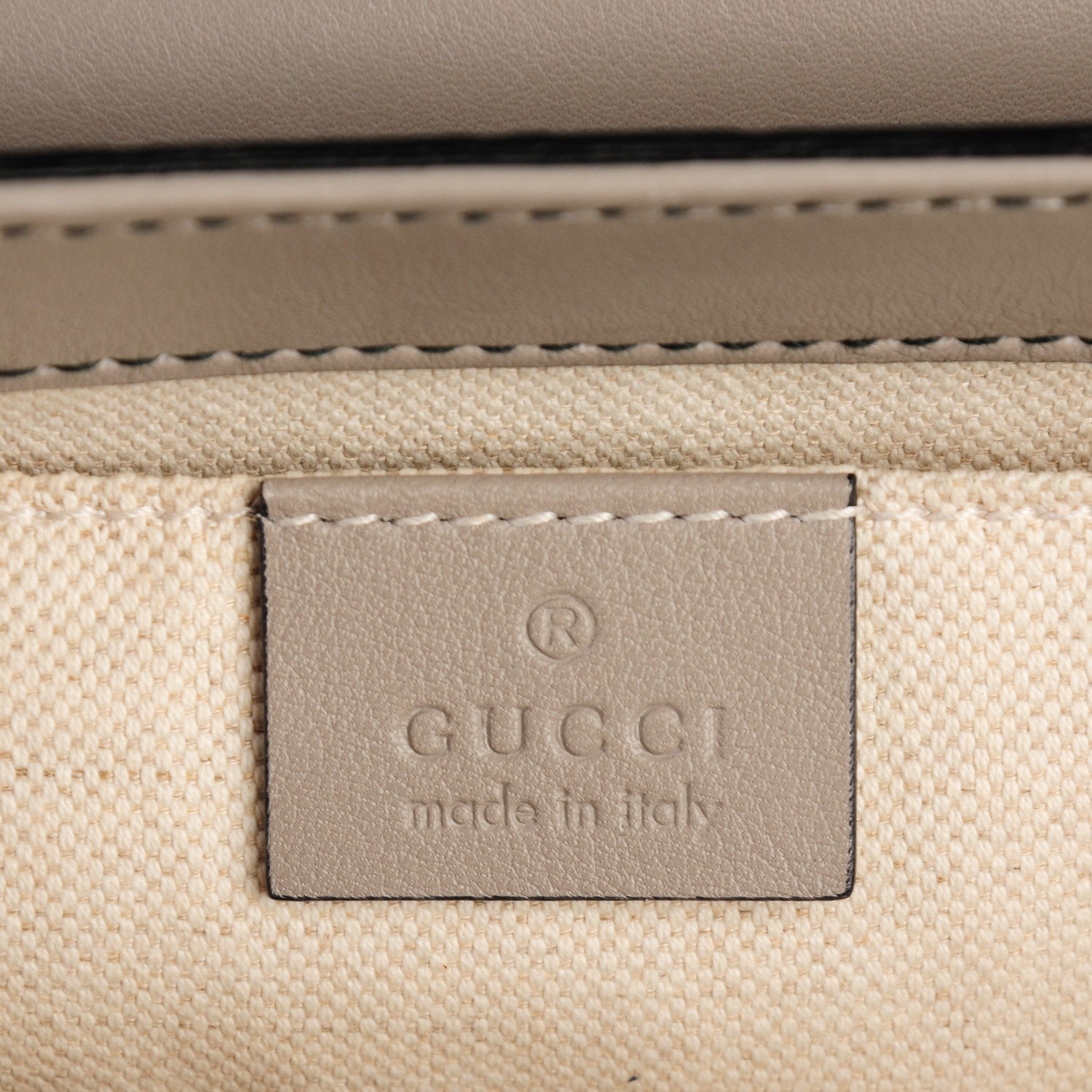 Gucci Soft Guccissima Medium Emily Chain Shoulder Bag Storm Grey 6 of 7