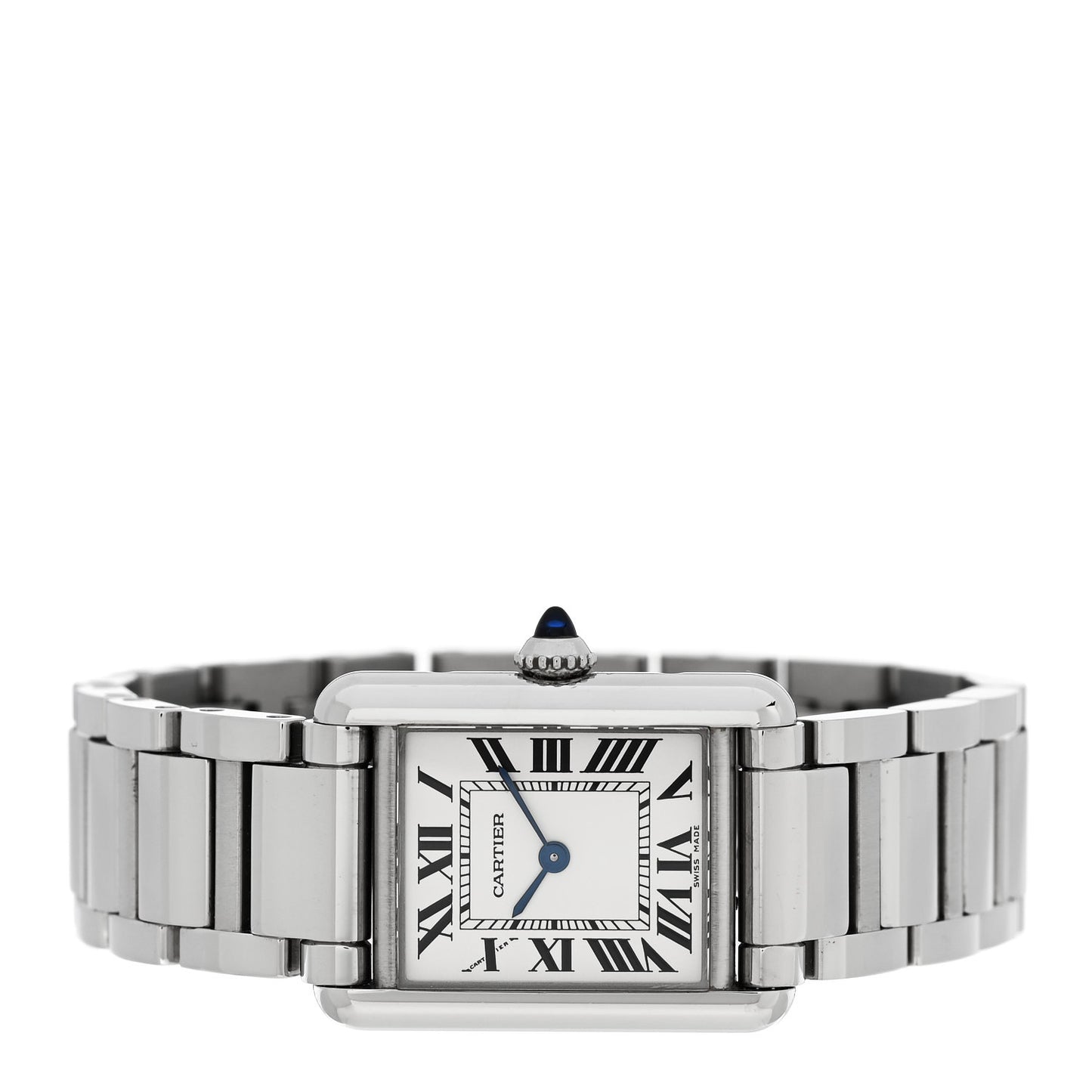 Stainless Steel 22mm Tank Must Quartz Watch