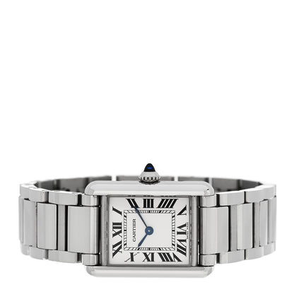 Cartier Stainless Steel 22mm Tank Must Quartz Watch 2 of 4