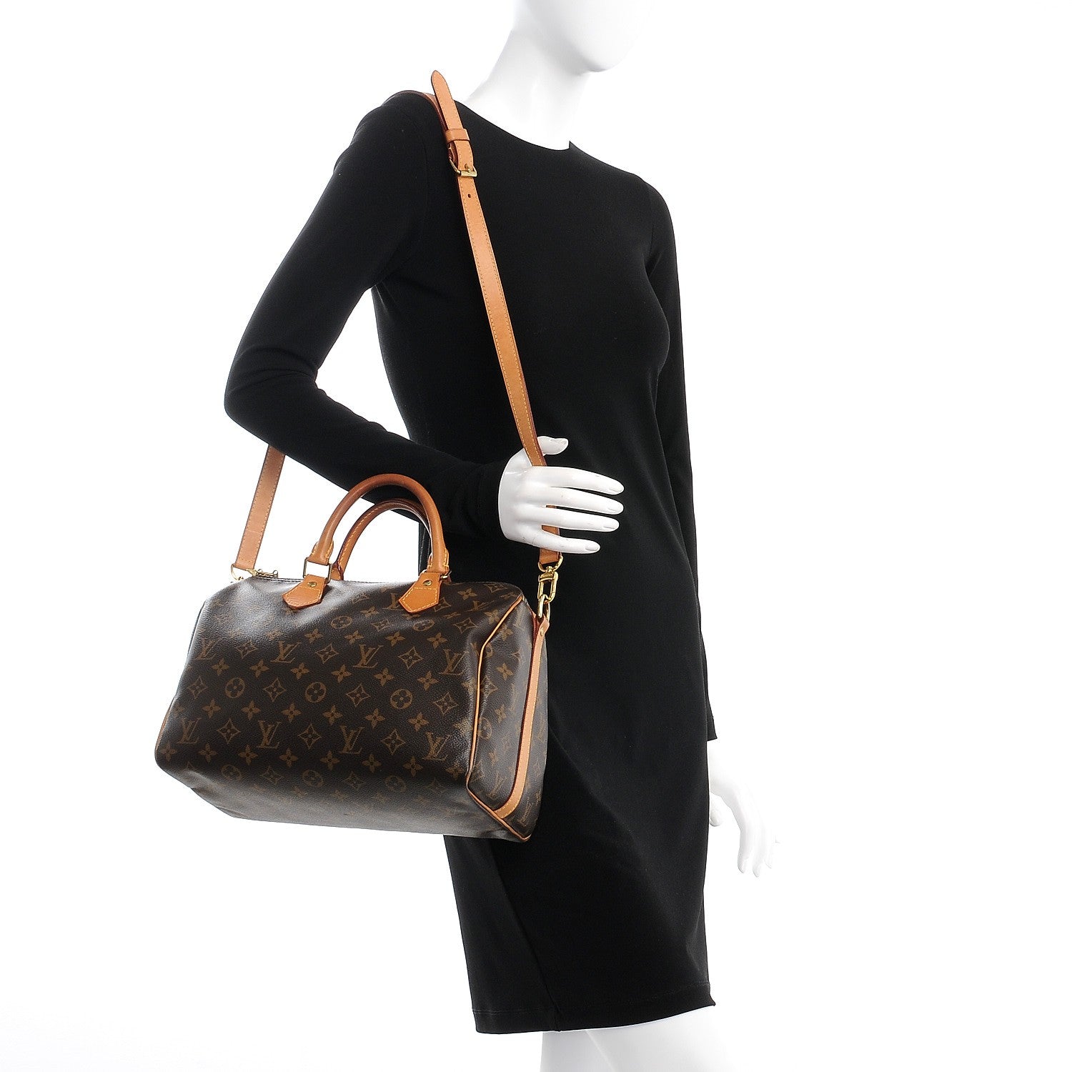 Louis Vuitton Monogram Speedy Bandouliere 30 2 of 15