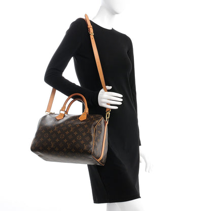 Louis Vuitton Monogram Speedy Bandouliere 30 2 of 15