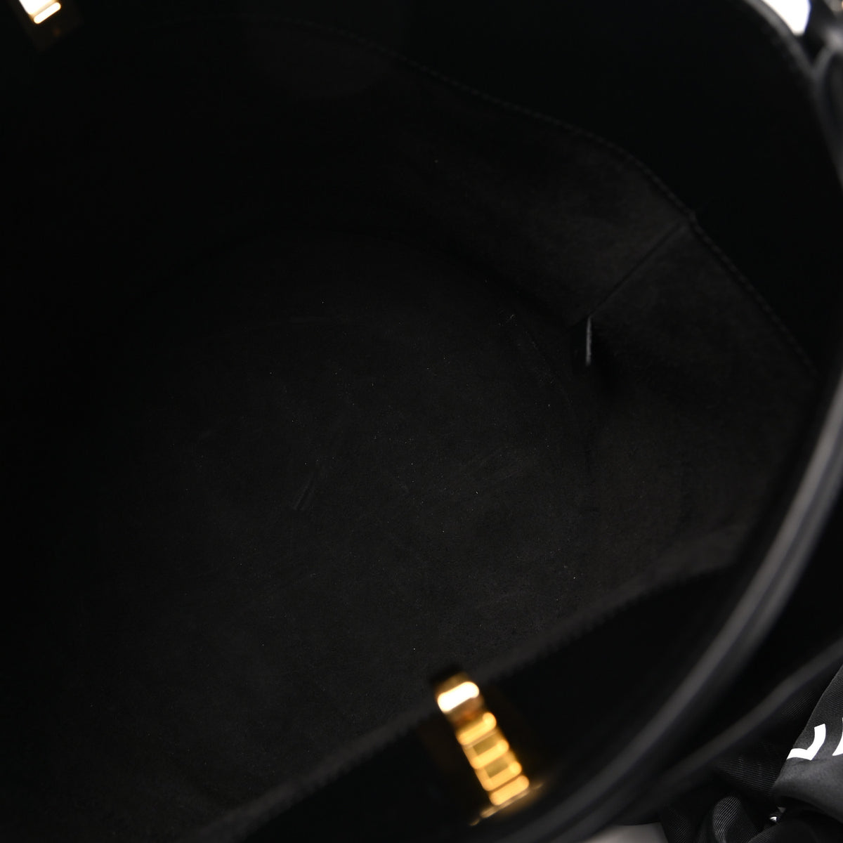 Smooth Calfskin Bucket 16 Bag Black