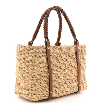 Prada Mais Vitello Tote Naturale Cognac 3 of 10