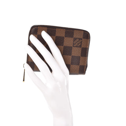 Louis Vuitton Damier Ebene Zippy Coin Purse 2 of 8
