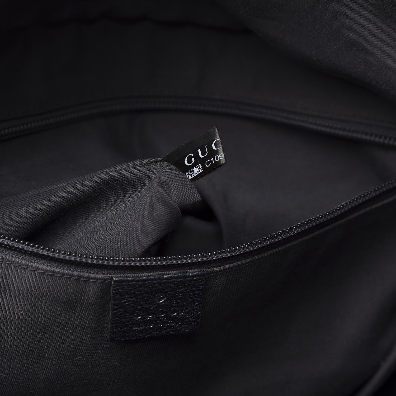 Gucci GG Monogram Web Medium Collapsable Carry On Duffle Navy 9 of 12