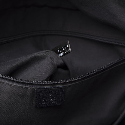 Gucci GG Monogram Web Medium Collapsable Carry On Duffle Navy 9 of 12