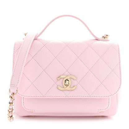 Chanel Caviar Quilted Small Business Affinity Flap Light Pink 1 of 11