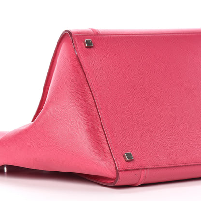 Celine Supple Calfskin Medium Phantom Luggage Fuchsia 8 of 19