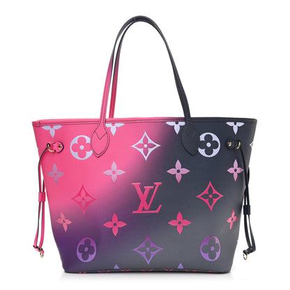Louis Vuitton Monogram Giant Spring In The City Neverfull MM Midnight Fuchsia 1 of 11
