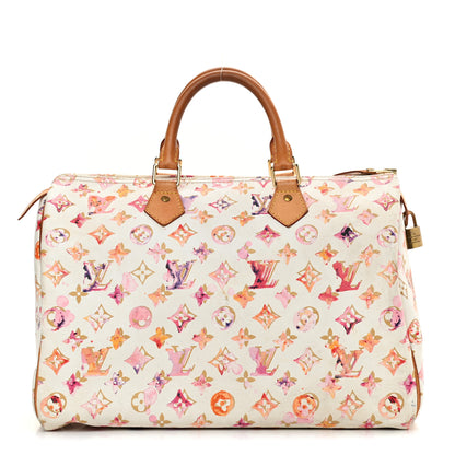 Louis Vuitton Watercolor Aquarelle Speedy 30 White 1 of 23