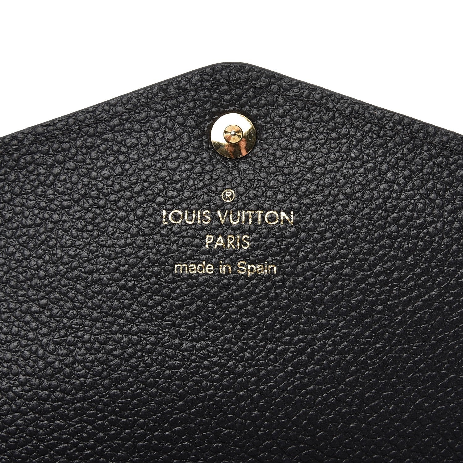 Louis Vuitton Empreinte Sarah Wallet NM Black 6 of 9
