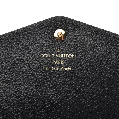 Louis Vuitton Empreinte Sarah Wallet NM Black 6 of 9