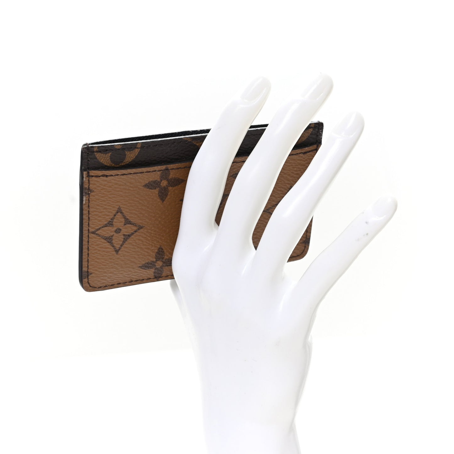 Reverse Monogram Card Holder