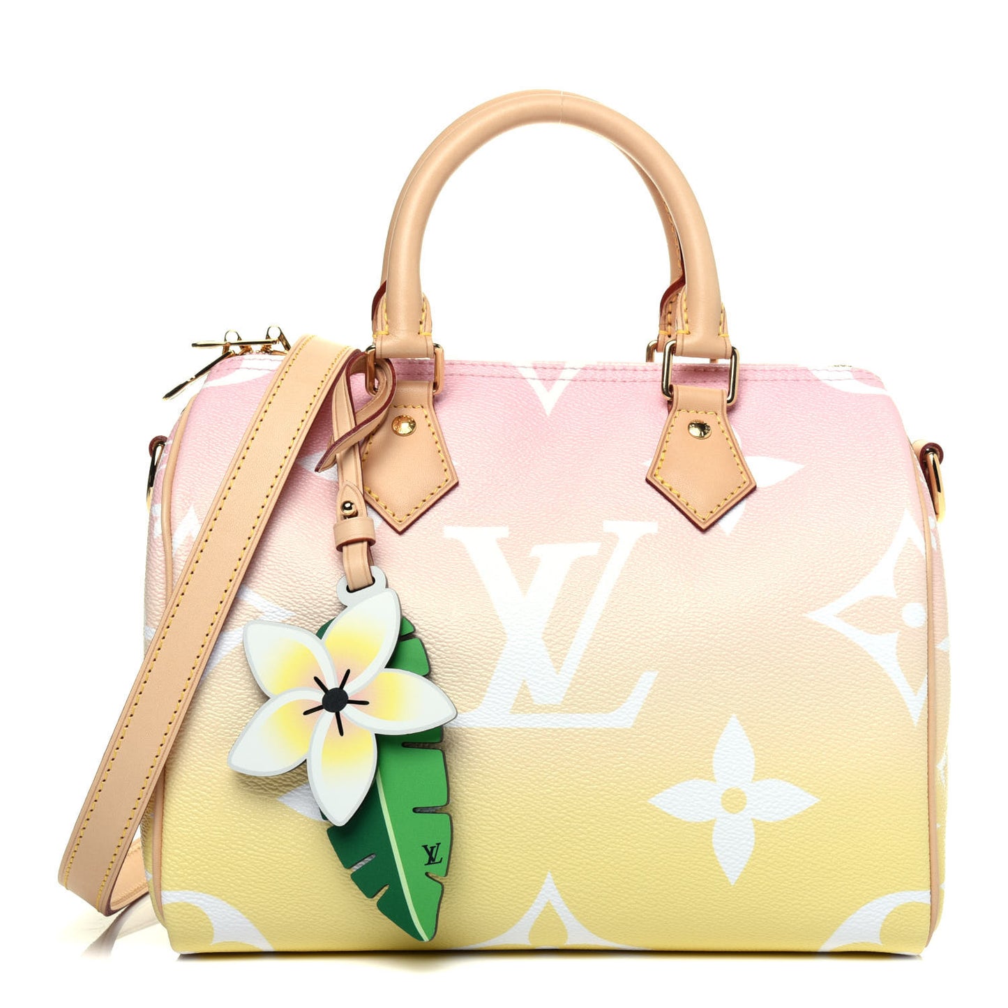 Monogram Giant By The Pool Speedy Bandouliere 25 Light Pink