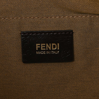 Fendi Zucca Small Chef Shopping Tote Tobacco Moro 5 of 10