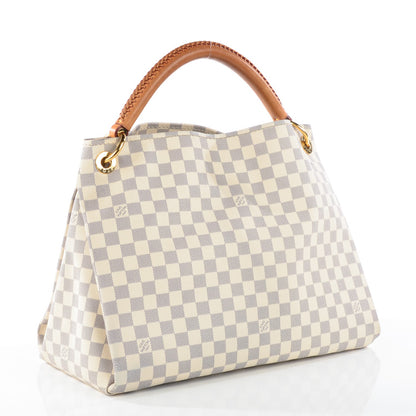 Louis Vuitton Damier Azur Artsy MM 3 of 9