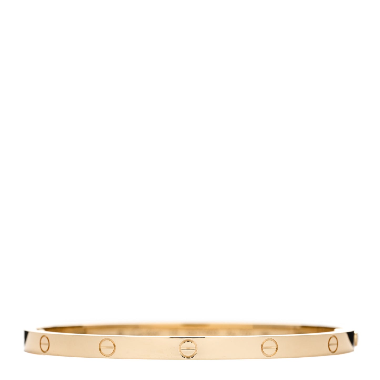 18K Yellow Gold Small LOVE Bracelet 15