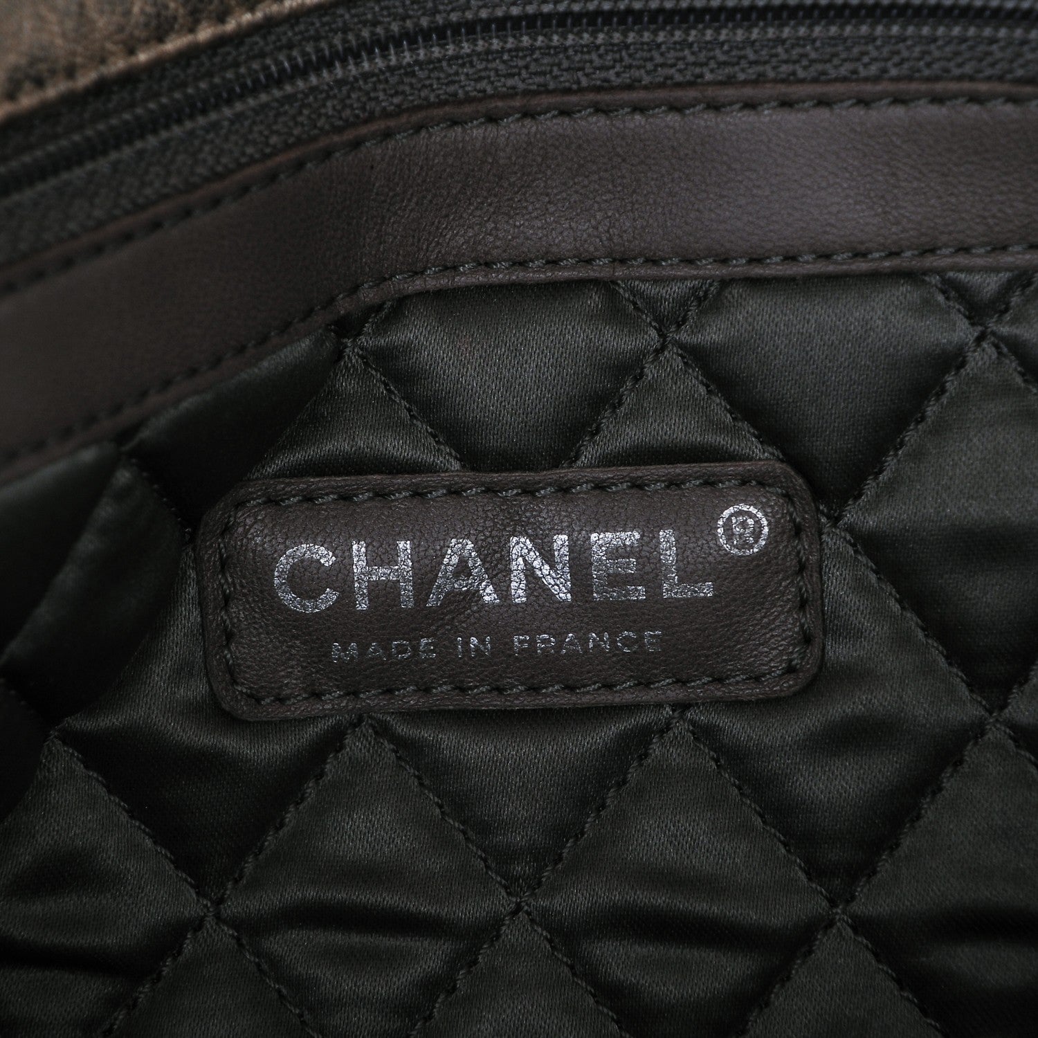 Chanel Distressed Metallic Lambskin Le Marais Ligne Flap Gold 6 of 7